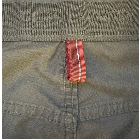 English Laundry Gray Flat Front Straight Leg Performance Wear Pants Size 38x29 - Picture 4 of 8